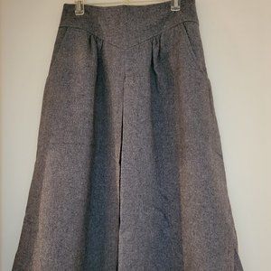 Arleen Imports Grey Skirt Vintage